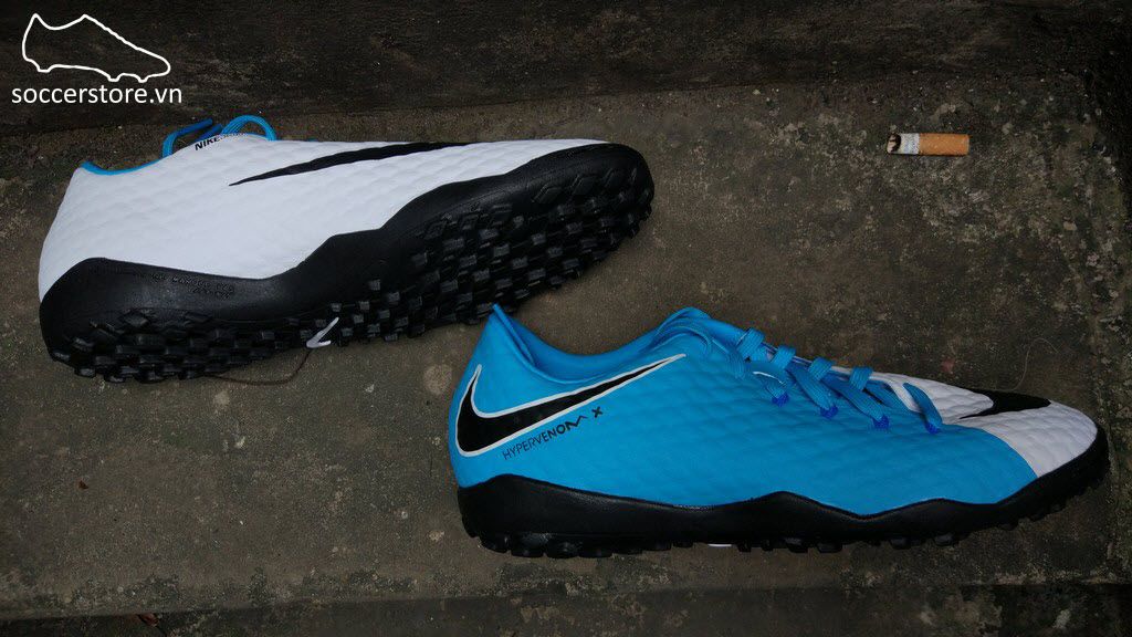 nike hypervenom phelon tf blue